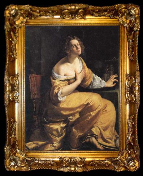 framed  Artemisia gentileschi Mary Magdalen, ta009-2